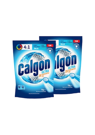 Calgon Ultra Konsantre 4ü1 Arada Toz 2 X 750 Gr