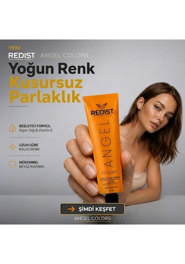 Redist Saç Boyası 1.0 Siyah 60 ML