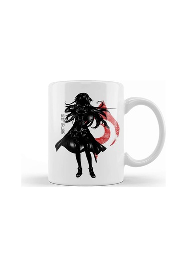 Crimson Female Gamer Kupa Bardak Porselen Karışık
