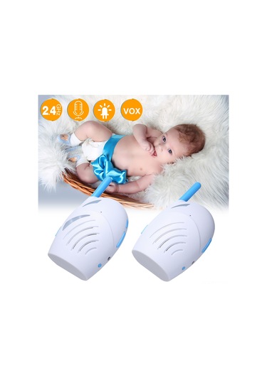 Monyee D3000 Bebek İzleyici: 2.4ghz Kablosuz, İki Yönlü Konuşma, Ağız Çıkması Alarmı, Plastik Malzeme, 5v Giriş