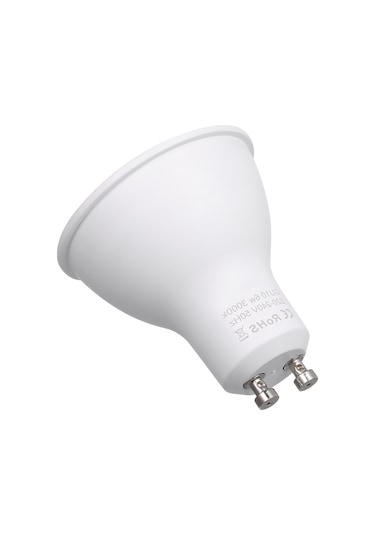 Qingmipy 10'lu Paket Gu10 Led Ampul - 6w Enerji Tasarruflu, 550lm Parlaklık, 3000k Sıcak Beyaz Işık