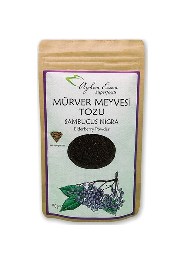 Ayhan Ercan Sambucus Nigra Mürver Meyvesi Tozu 90 G