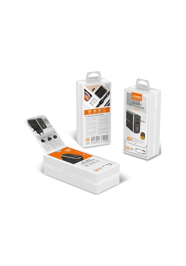 Ldnio A2502C Usb 3.0 - Micro Şarj Adaptörü Siyah