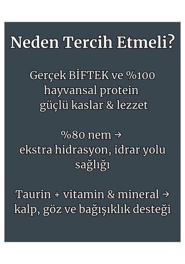 Biftekli Yaş Kedi Maması 85 Gr X 4 Adet Yetişkin Kediler İçin