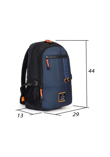 Şık Ve Dayanıklı: Wepower Askeri Tarz Sırt Çantası 13 Ve 14 İnç Pc Uyumlu - Lacivert Lacivert