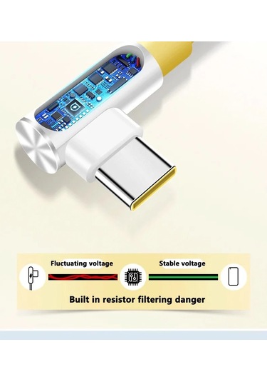 Xiaomi İçin 67 W Usb Süper Hızlı Şarj Güç Adaptörü Mi 12 11 6a Tip C Kablo P 1.8m Cable
