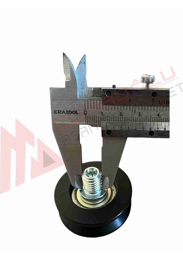 Asansör Kapı Ray Taşıyıcı Makara Ø49 M12 Düz