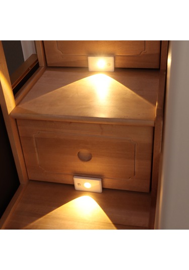 Moveevo Yükseltilmiş Lensli Çok Renkli Led Lamba - Abs/pmma Malzeme Beyaz