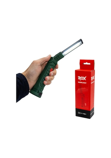 Rox 0226 Şarjlı Katlanır Çok Amaçlı Çalışma Feneri 200 Lümen