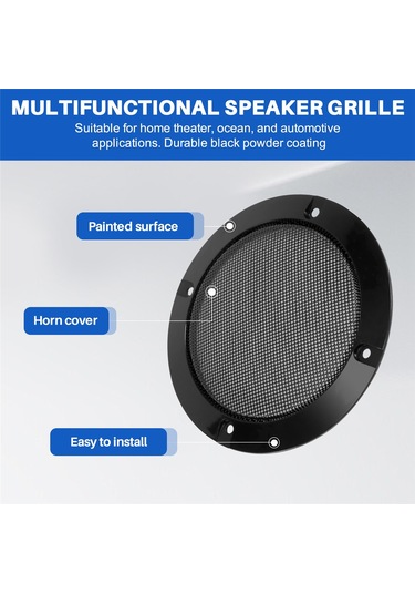 4 İnç Hoparlör Izgarası Hoparlör Yüz Kalkanı Hoparlör Koruma Izgarası