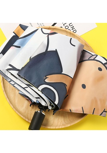 Seyahat İçin Güneş Şemsiyesi, Uv Korumalı Rüzgar Geçirmez Kompakt Şemsiye, Otomatik Katlanır Tek Dokunuşla Açılır Su İtici Hafif Güneşlik Diğer