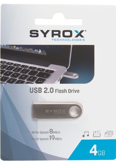 Syrox SYX-USB-04 4 GB Usb 2.0 Flash Bellek
