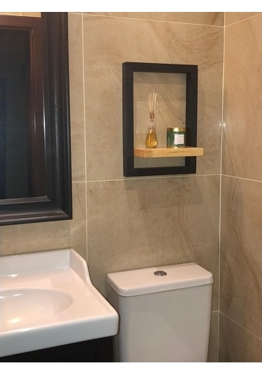 Tek Çiviye Asılan Raf 30X40 Cm