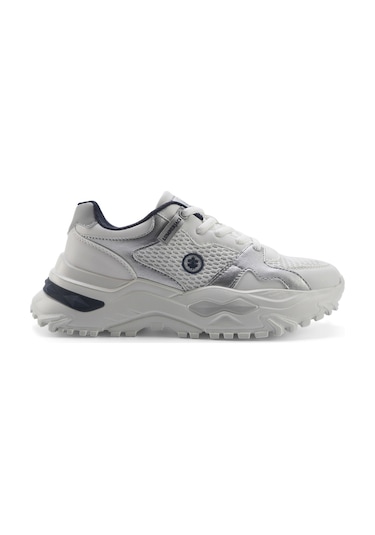 Lumberjack Chuke 5fx Beyaz Kadın Sneaker Beyaz-gumus-lacı Çok Renkli