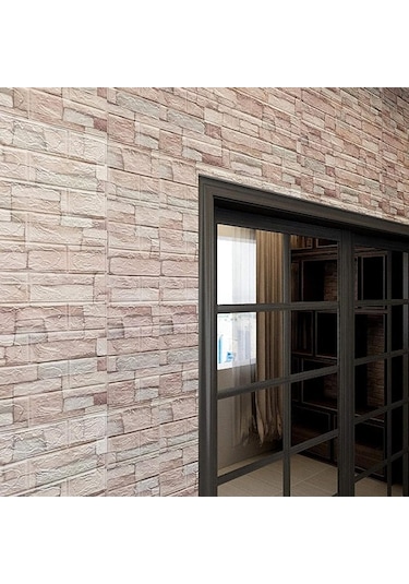 Doğal Taş 3D Kendinden Yapışkanlı Duvar Kağıdı Duvar Paneli (469443805)