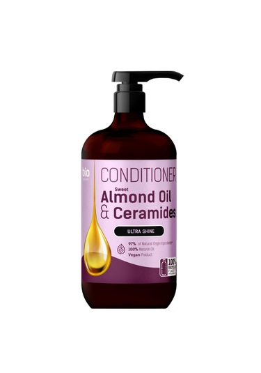 Organik Vegan Shıne Saç Kremi Almond & Ceramıdes 946 Ml.