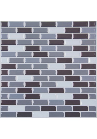 Xiyyadms 3d Duvar Sticker Pet Doğal Tuğla Desenli, Formaldehit Yok, Kolay Uygulama, Su Geçirmez, Antibakteriyel, Ev Dekorasyonu Dıy 230x230mm Çok Renkli