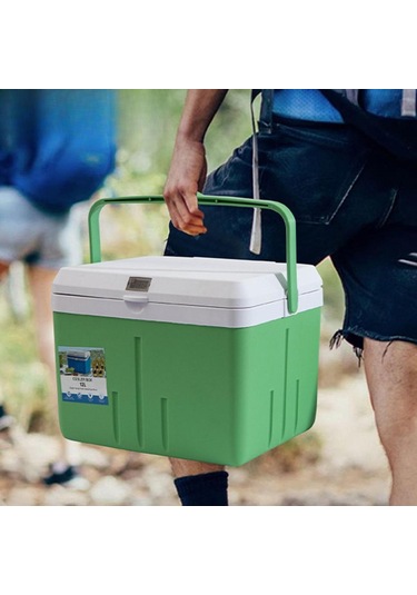 Suntek Plaj, Spor Için Taşınabilir Soğutucu Kutu Çok Yönlü Yeşil