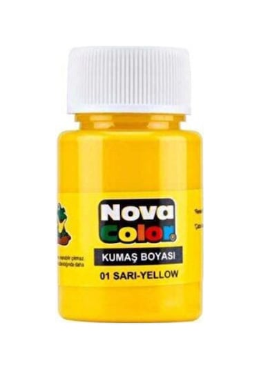 Nova Color Kumaş Boyası 35 Cc Sarı - 2 adet
