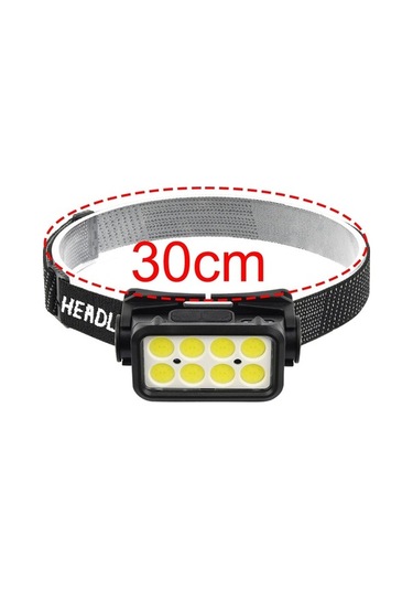 Pazly Koşu Bisiklet Kamp Dişli Dış Mekan Led Far Stil-b Stil B Aydınlatma Çok Renkli