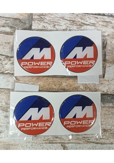 Mpower Sticker Beyaz 4x