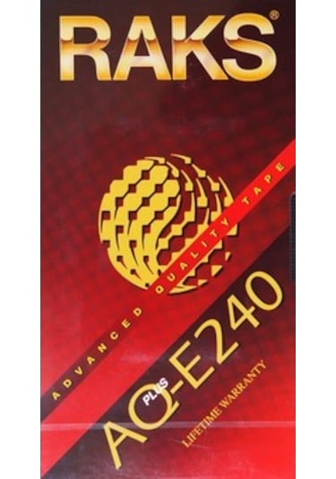 Raks E240 Vhs Boş Video Kaset