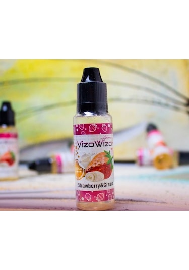 Vizowizo Aroma Çilek Krem Aroması 30 ML