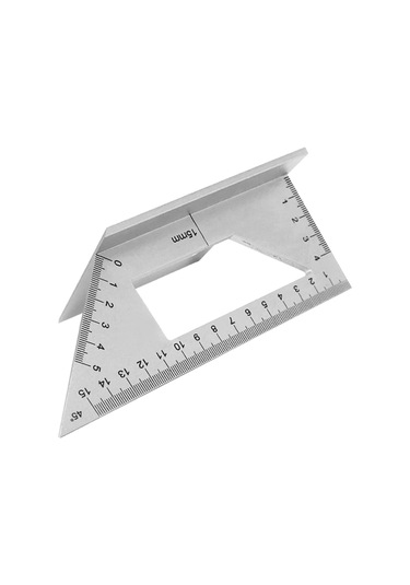 Ccgloball 45/90 Derece Düzeni Gönye Ölçer Alüminyum Alaşım Çok