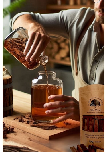 Can Meşe Yongası Meşe Cipsi Maksimum Lezzet İçin Kalın Kesim 100 G