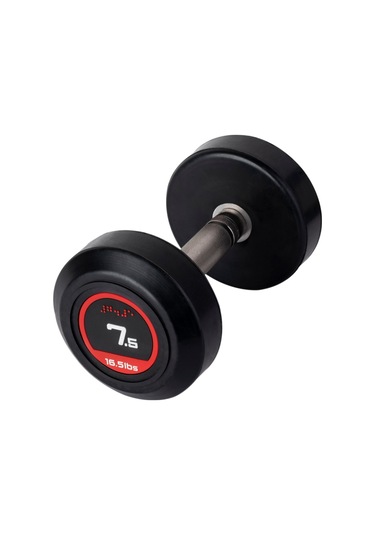 7.5 KG Profesyonel Olimpik Kauçuk Dambıl Çift
