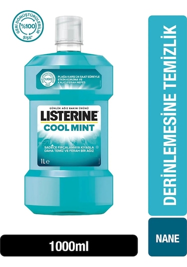 Listerine Cool Mint Ağız Bakım Suyu 1 L