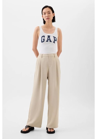 Gap V-sl Bf Kadın Atlet Beyaz