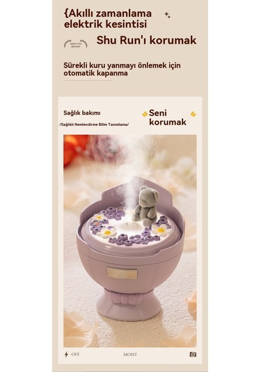 Lyon Buket Nemlendirici Küçük Kullan Usbşarj