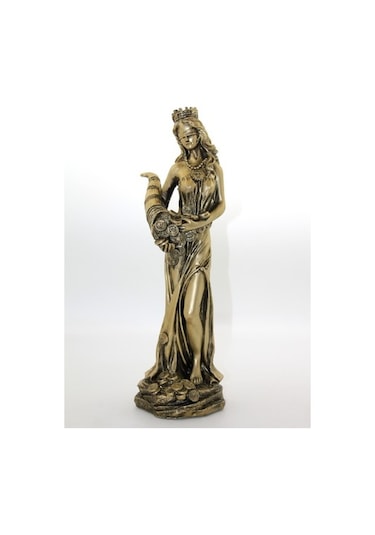 Polyester Bereket Tanrıçası Fortuna Figürü Model 1