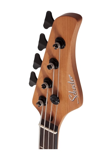 Schecter C-4 Standard Bas Gitar Tobacco Burl