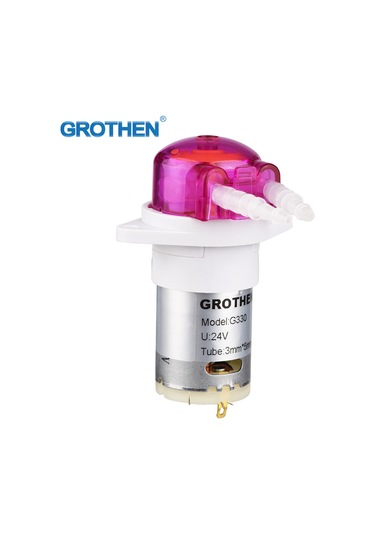 Moveevo 24v Mikro Dalgalı Pompa, 3 5mm Silikon Tüp İle Sabit Akışlı Döngü Pompası Kırmızı