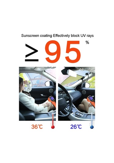 Cbtx Araba Camı Güneşlik Uv Koruma Vantuzlu Ayarlanabilir Otomatik Pencere Gölgeliği - Pembe