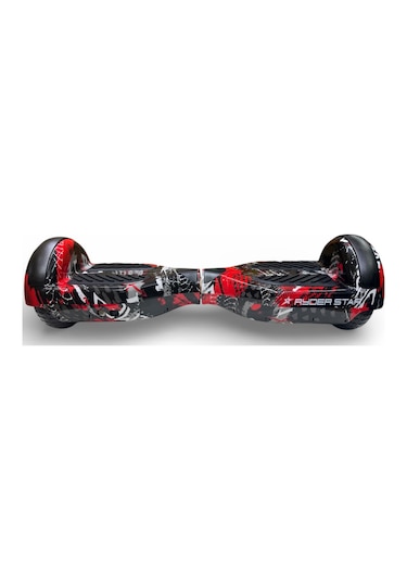 Elektrikli Kaykay Hoverboard Bluetooth Hoparlörlü RS-S5 Red Extreme Grafiti