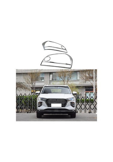 Yaozixa Hyundai Tucson 2006-2009 Ön Far Kapakları, Yeni Abs Malzeme, Gümüş Renk, Kolay Kurulum