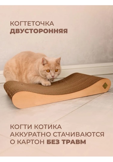 Udzin Kedi İçin Karton Yataklı Tırmalama Direği 93632951