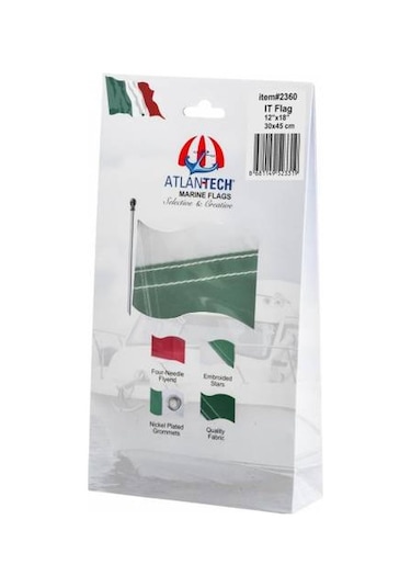 Atlantech Italya Bayraği 40X60