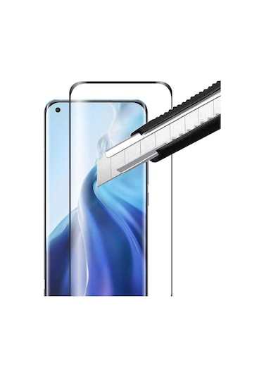 Kilifone - Mi 11 Lite Uyumlu - Ekran Koruyucu Davin 5d Cam Koruma - Şeffaf