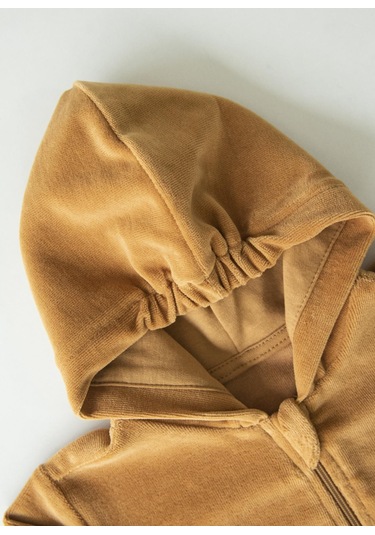 Organik Letonya Kadife 2'li Takım Hardal HARDAL