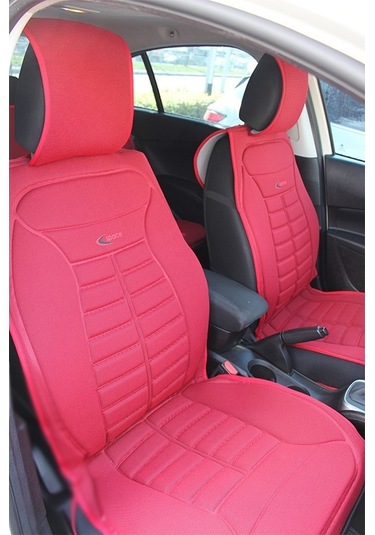 Mazda Xedos Oto Koltuk Minderi Ön Arka 5'li Takım Kırmızı Fivestar Şhn