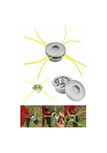 Ablacks C-52 Sırt Tırpan + Toprak Çapalama Aparatı 2 Adet Çapa + Çok Yönlü Misine Başlık