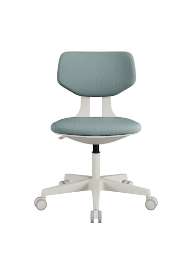 Tesla Concept Çalışma Koltuğu Mavi - Yeşil Kumaş 40x74-86x60 Cm Mavi