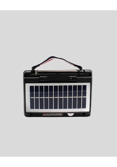 Solar Hoparlör Bluetooth Fm Am Sw Radyo Çok Fonksiyonlu Şarjlı