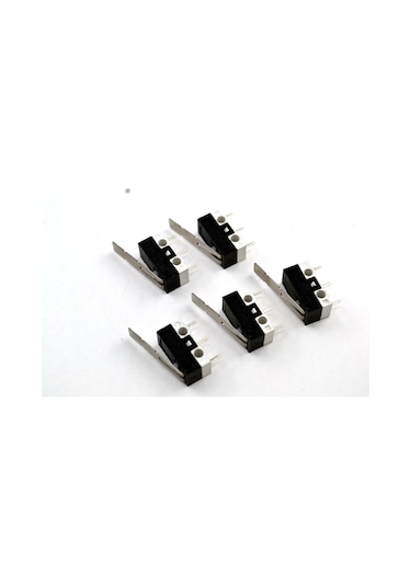 5 Adet Mini Micro Switch Uzun Paletli Kw10 Z2p