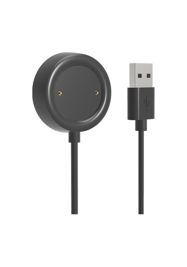 Ally Haylou Ls04 Rs3 Usb Manyetik Akıllı Saat Şarj Kablosu-Siyah