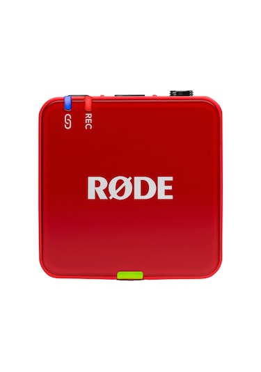 Wireless Go Iı Gen 3 3.nesil, İki Vericili, 32-bit Kayıt Özellikli Kablosuz Mikrofon Seti Kırmızı